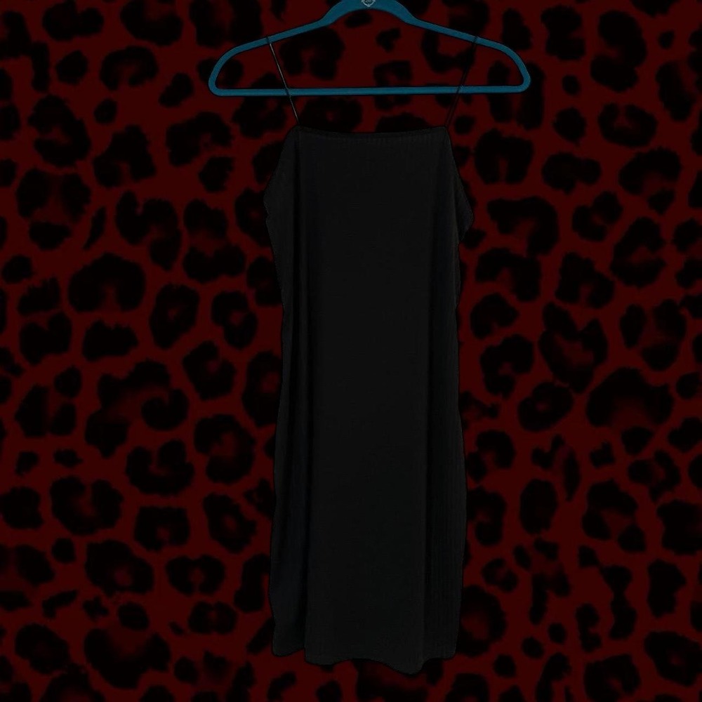 Staple Black Slip Dress